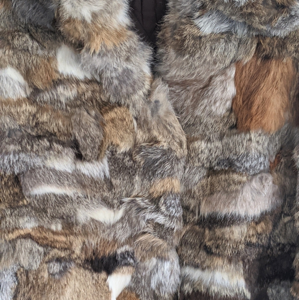 70's Vintage Genuine Fur Coat by Montgomery Ward - Picture 3 of 12